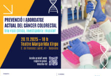 Jornada divulgativa “Prevenció i abordatge actual del càncer colorectal”