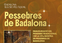 Aquest dissabte s’inaugura el Pessebre Tradicional de Badalona a la plaça de la Vila i la 27a Mostra de Pessebres a la sala El Refugi