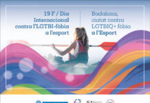Badalona commemora avui dijous 19 de febrer Dia Internacional contra l’LGTBI-fòbia a l’esport