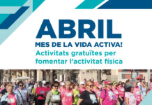 L’Ajuntament de Badalona promou la pràctica de l’activitat física a qualsevol edat amb la campanya “Abril, mes de la vida activa!”