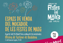 Els veïns de Badalona acullen amb èxit el nou disseny del mocador de les Festes de Maig 2026 comprant 23.000 unitats durant la diada de Sant Jordi
