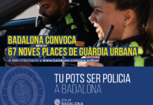 Badalona obre la convocatòria per incorporar 67 nous agents a la Guàrdia Urbana