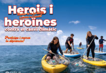 El projecte “Herois i heroïnes contra el canvi climàtic” tanca edició amb una jornada participativa de neteja al mar